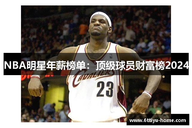 NBA明星年薪榜单：顶级球员财富榜2024